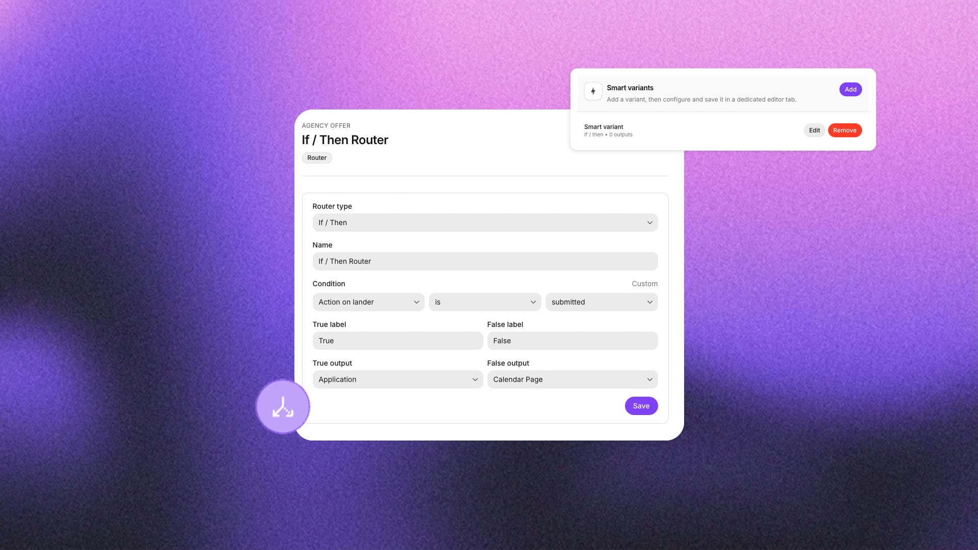 Fig smart variants and routing